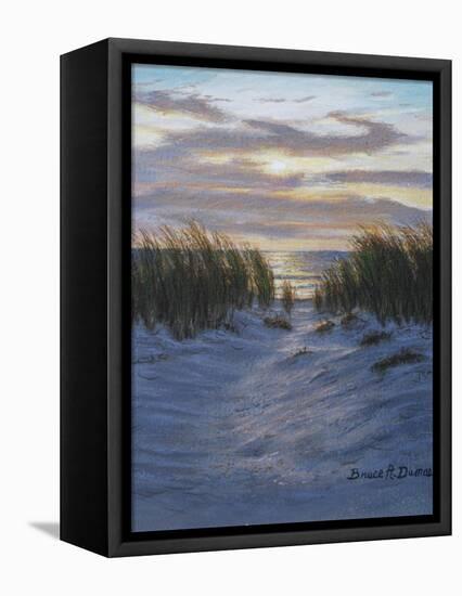 Shore Path-Bruce Dumas-Framed Premier Image Canvas