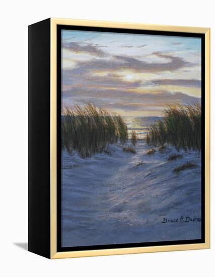 Shore Path-Bruce Dumas-Framed Premier Image Canvas