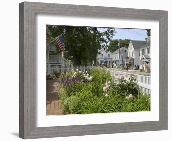 Shore Road, Ogunquit, Maine, USA-Lisa S. Engelbrecht-Framed Photographic Print