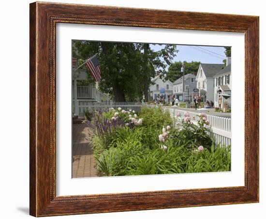 Shore Road, Ogunquit, Maine, USA-Lisa S. Engelbrecht-Framed Photographic Print
