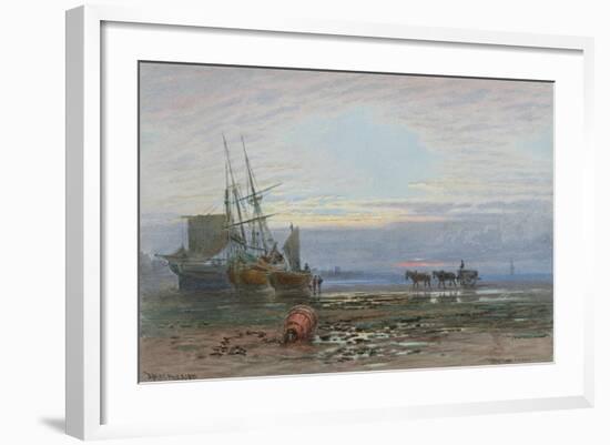 Shore Scene - Sunset-J. MacPherson-Framed Giclee Print