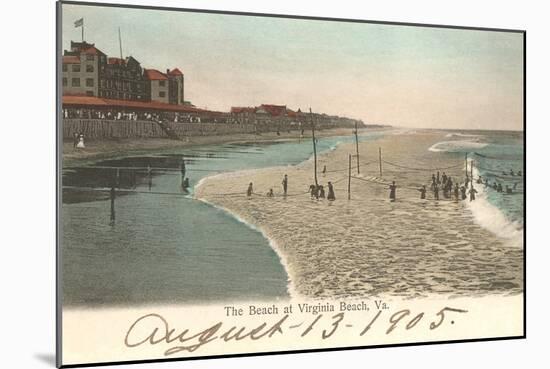 Shore, Virginia Beach, Virginia-null-Mounted Art Print