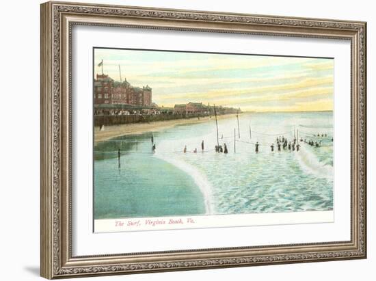 Shore, Virginia Beach, Virginia-null-Framed Art Print