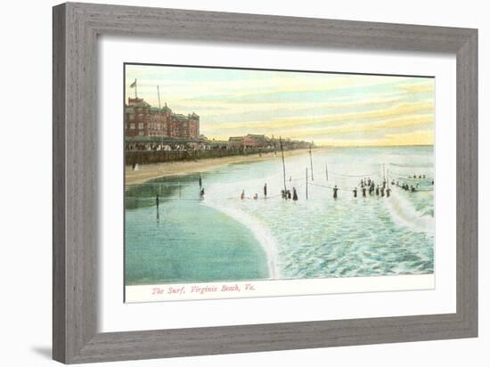 Shore, Virginia Beach, Virginia-null-Framed Art Print