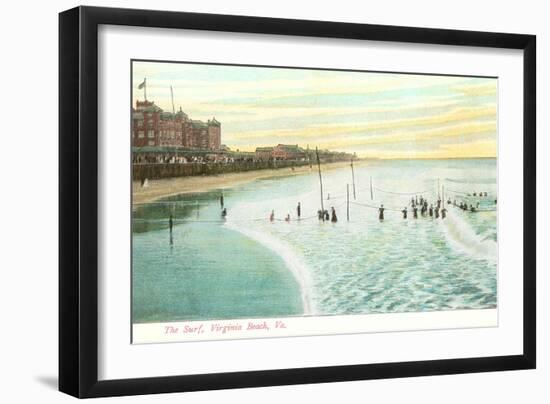 Shore, Virginia Beach, Virginia-null-Framed Art Print