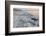 Shore with salt crystalized formation at dusk, The Dead Sea, Jordan, Middle East-Francesco Fanti-Framed Photographic Print