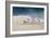 Shorebirds on Sand I Blue-Danhui Nai-Framed Premium Giclee Print