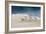 Shorebirds on Sand I Blue-Danhui Nai-Framed Art Print