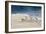 Shorebirds on Sand I Blue-Danhui Nai-Framed Art Print