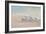 Shorebirds on the Sand I-Danhui Nai-Framed Art Print