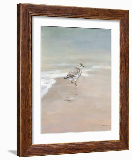 Shorebirds on the Sand II-Danhui Nai-Framed Art Print