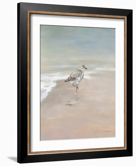 Shorebirds on the Sand II-Danhui Nai-Framed Art Print