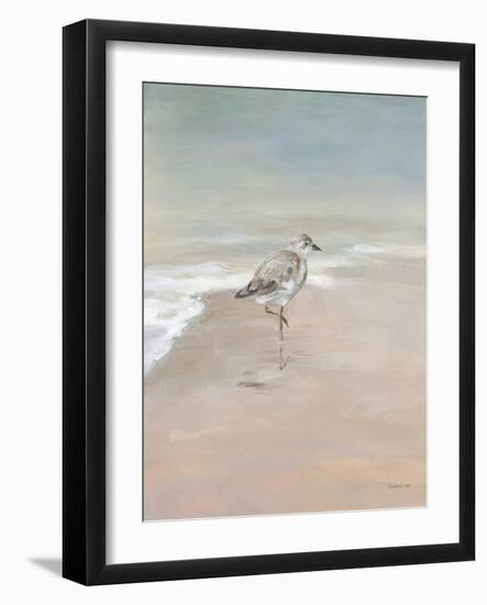 Shorebirds on the Sand II-Danhui Nai-Framed Art Print