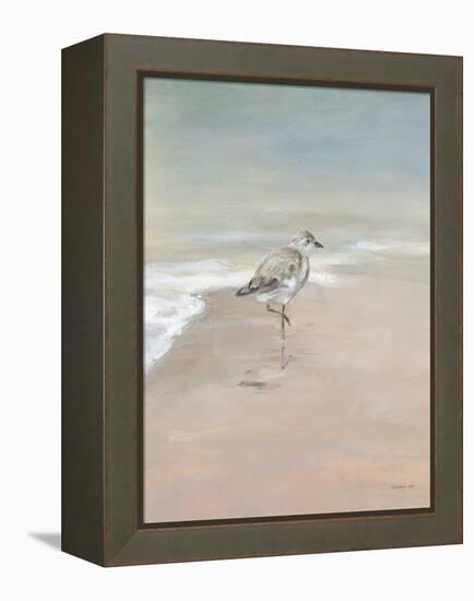 Shorebirds on the Sand II-Danhui Nai-Framed Stretched Canvas