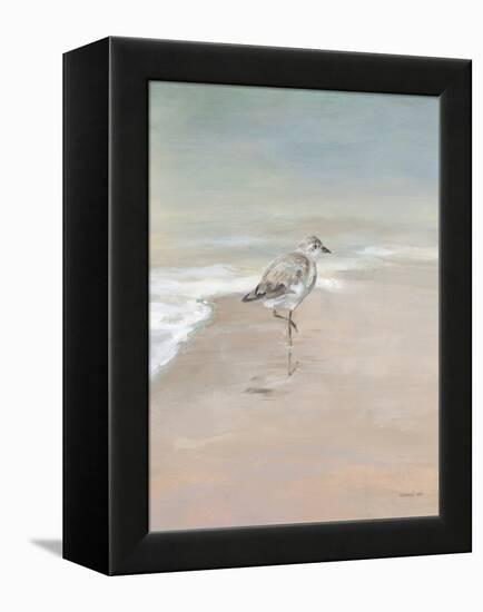 Shorebirds on the Sand II-Danhui Nai-Framed Stretched Canvas