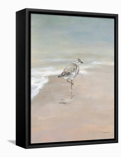 Shorebirds on the Sand II-Danhui Nai-Framed Stretched Canvas