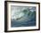 Shorebreak Waves in Waimea Bay-Rick Doyle-Framed Photographic Print