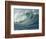 Shorebreak Waves in Waimea Bay-Rick Doyle-Framed Photographic Print