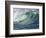 Shorebreak Waves in Waimea Bay-Rick Doyle-Framed Photographic Print