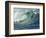 Shorebreak Waves in Waimea Bay-Rick Doyle-Framed Photographic Print