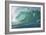 Shorebreak Waves in Waimea Bay-Rick Doyle-Framed Photographic Print