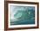 Shorebreak Waves in Waimea Bay-Rick Doyle-Framed Photographic Print