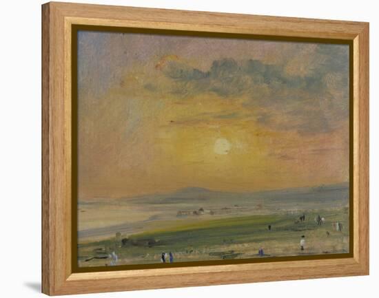 Shoreham Bay, Evening Sunset-John Constable-Framed Premier Image Canvas