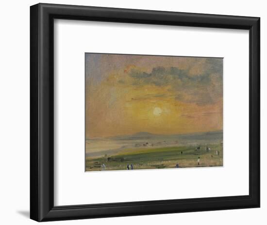 Shoreham Bay, Evening Sunset-John Constable-Framed Premium Giclee Print