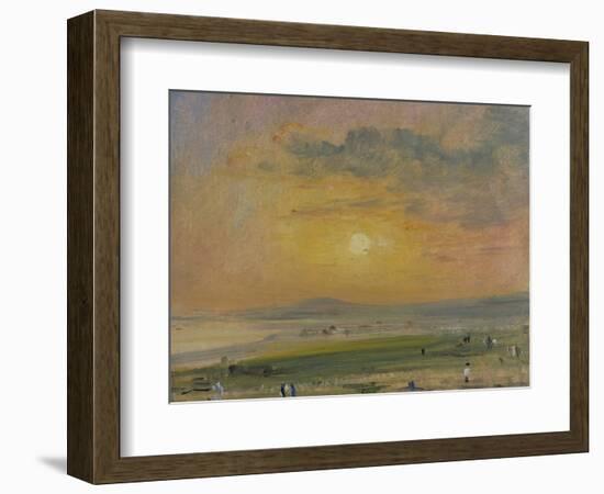 Shoreham Bay, Evening Sunset-John Constable-Framed Giclee Print