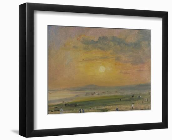 Shoreham Bay, Evening Sunset-John Constable-Framed Giclee Print