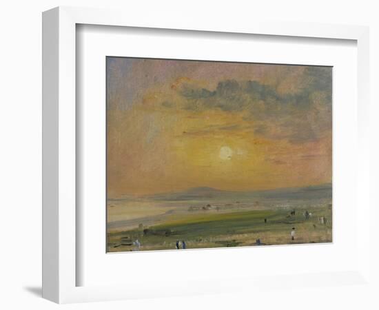 Shoreham Bay, Evening Sunset-John Constable-Framed Giclee Print