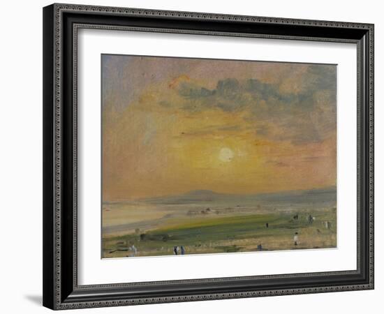 Shoreham Bay, Evening Sunset-John Constable-Framed Giclee Print