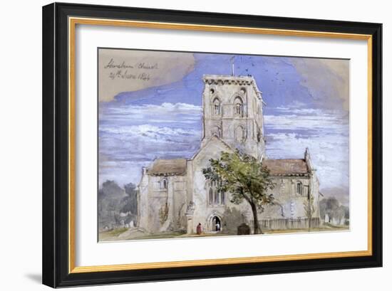 Shoreham Church, Kent, 1844-John Gilbert-Framed Giclee Print