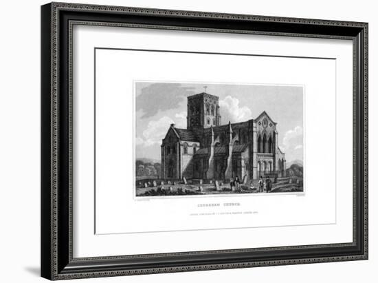 Shoreham Church, West Sussex, 1829-J Rogers-Framed Giclee Print