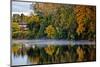 Shoreline Along the Mohawk River, Erie Canal System, New York, USA-Joe Restuccia III-Mounted Photographic Print