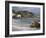 Shoreline and Beach, Giardini Naxos, View of Taormina, Sicily, Italy, Mediterranean, Europe-Martin Child-Framed Photographic Print