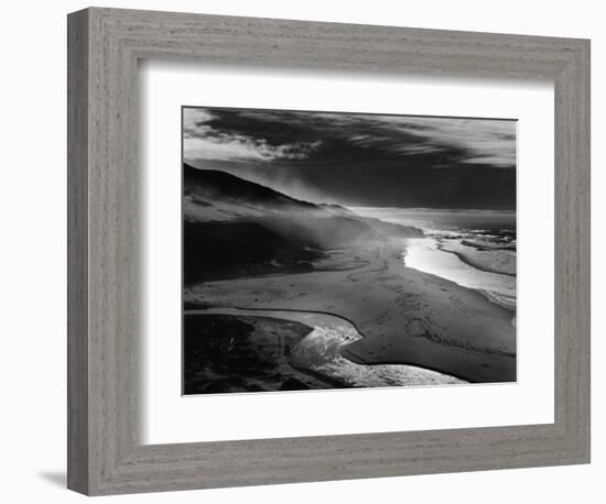 Shoreline, Big Sur, 1981-Brett Weston-Framed Photographic Print