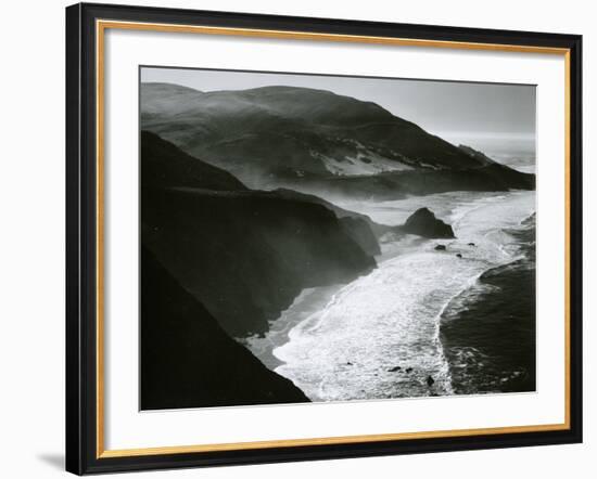 Shoreline, Big Sur, c. 1970-Brett Weston-Framed Photographic Print