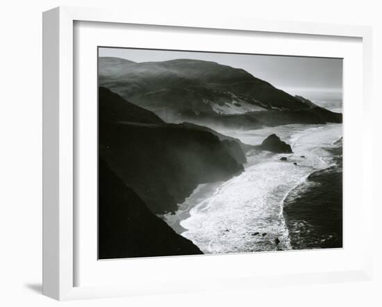 Shoreline, Big Sur, c. 1970-Brett Weston-Framed Photographic Print