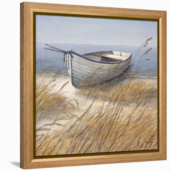 Shoreline Boat-Arnie Fisk-Framed Stretched Canvas