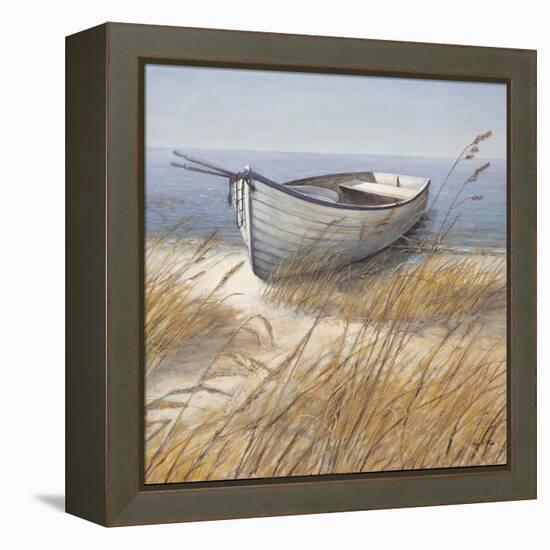 Shoreline Boat-Arnie Fisk-Framed Stretched Canvas