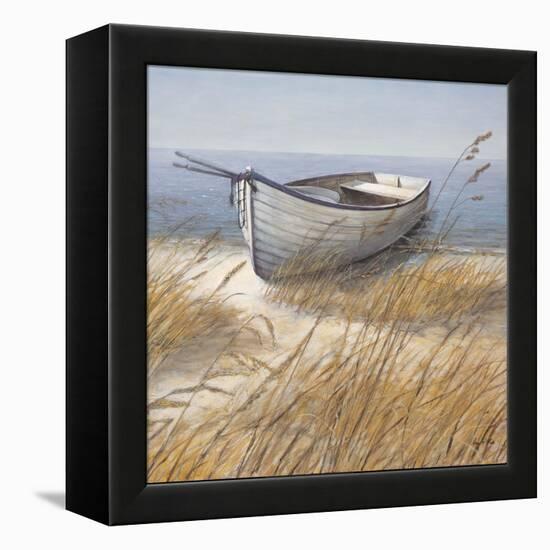 Shoreline Boat-Arnie Fisk-Framed Stretched Canvas