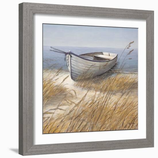 Shoreline Boat-Arnie Fisk-Framed Art Print