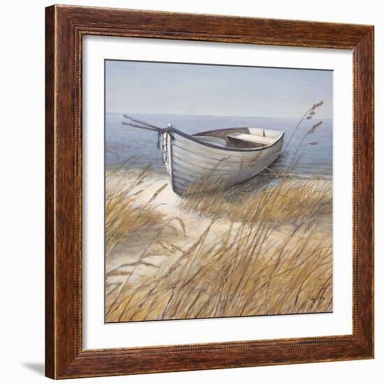 Shoreline Boat-Arnie Fisk-Framed Art Print