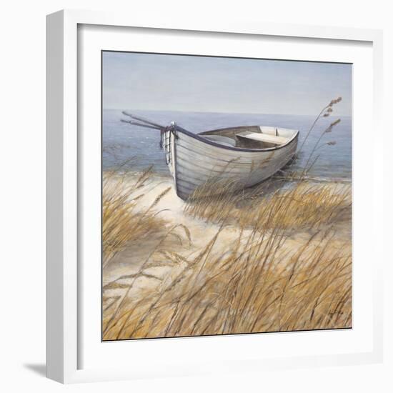 Shoreline Boat-Arnie Fisk-Framed Art Print