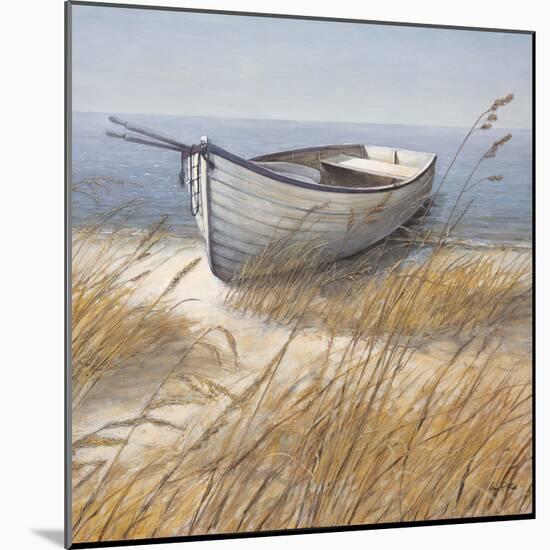 Shoreline Boat-Arnie Fisk-Mounted Art Print