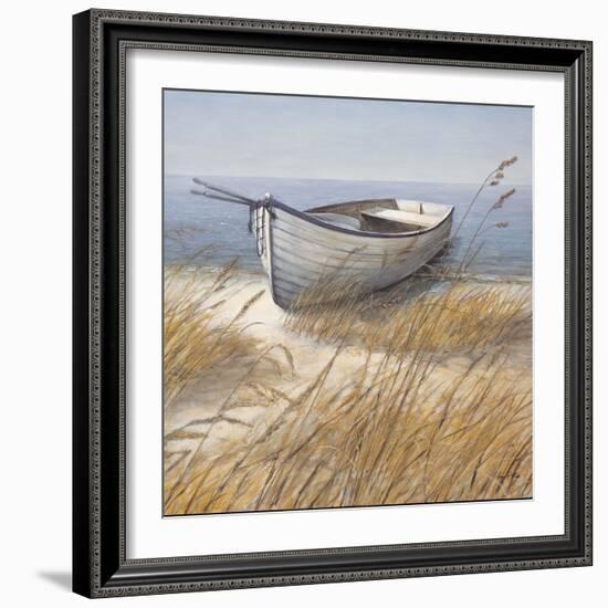 Shoreline Boat-Arnie Fisk-Framed Art Print