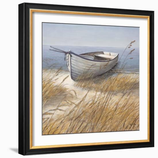 Shoreline Boat-Arnie Fisk-Framed Art Print