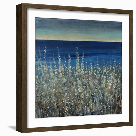 Shoreline Flowers II-Tim O'toole-Framed Giclee Print