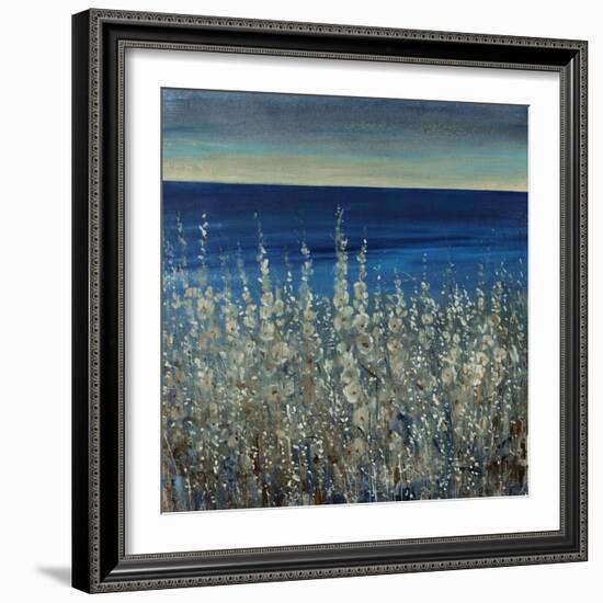 Shoreline Flowers II-Tim O'toole-Framed Giclee Print